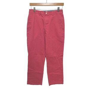 Vineyard Vines Boy’s Nantucket Red Chino Pants Flat Front Preppy Kids size 18